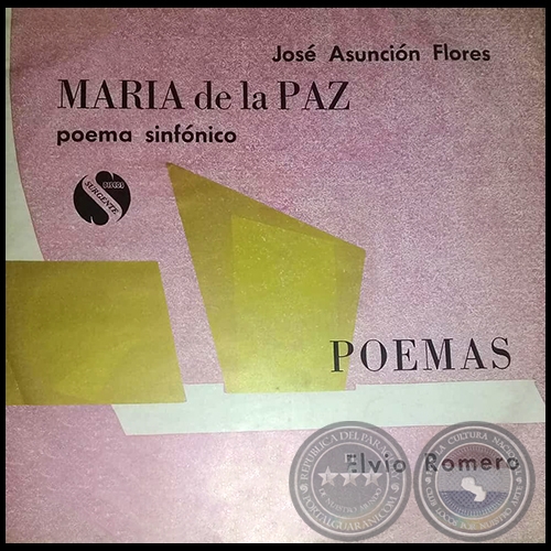 MARIA DE LA PAZ - POEMAS de ELVIO ROMERO